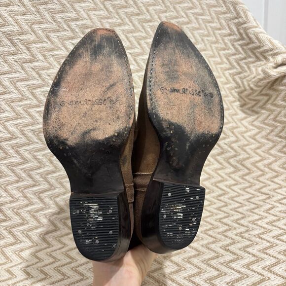 Matisse Women’s Abilene Wool Blanket Leather Western Cowboy Boots - Picture 8 of 10